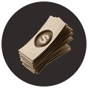 Round button image