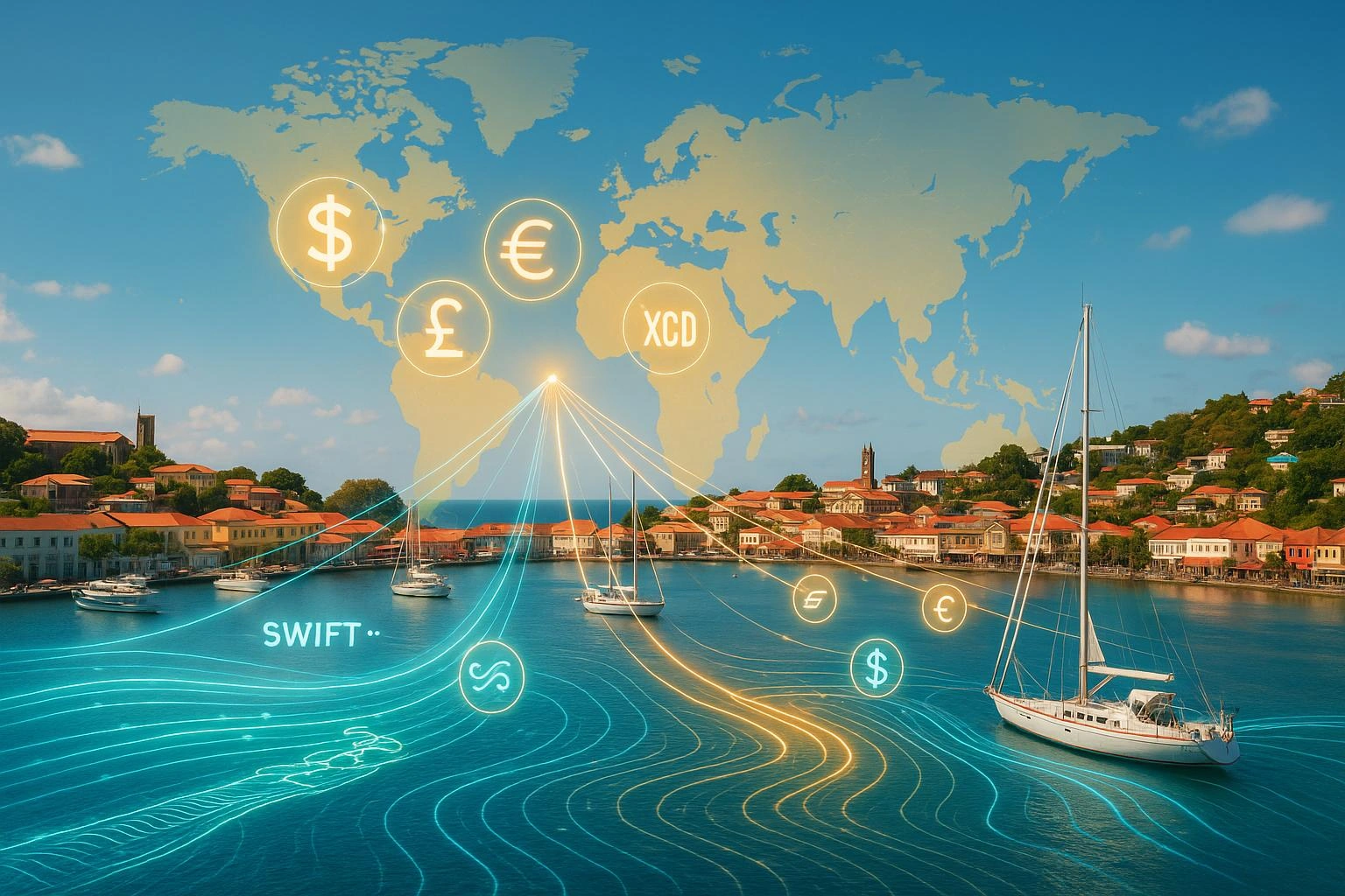 Buy Property in Grenada — How to Pay from Overseas (USD/XCD Bank Transfer), Clear Timing