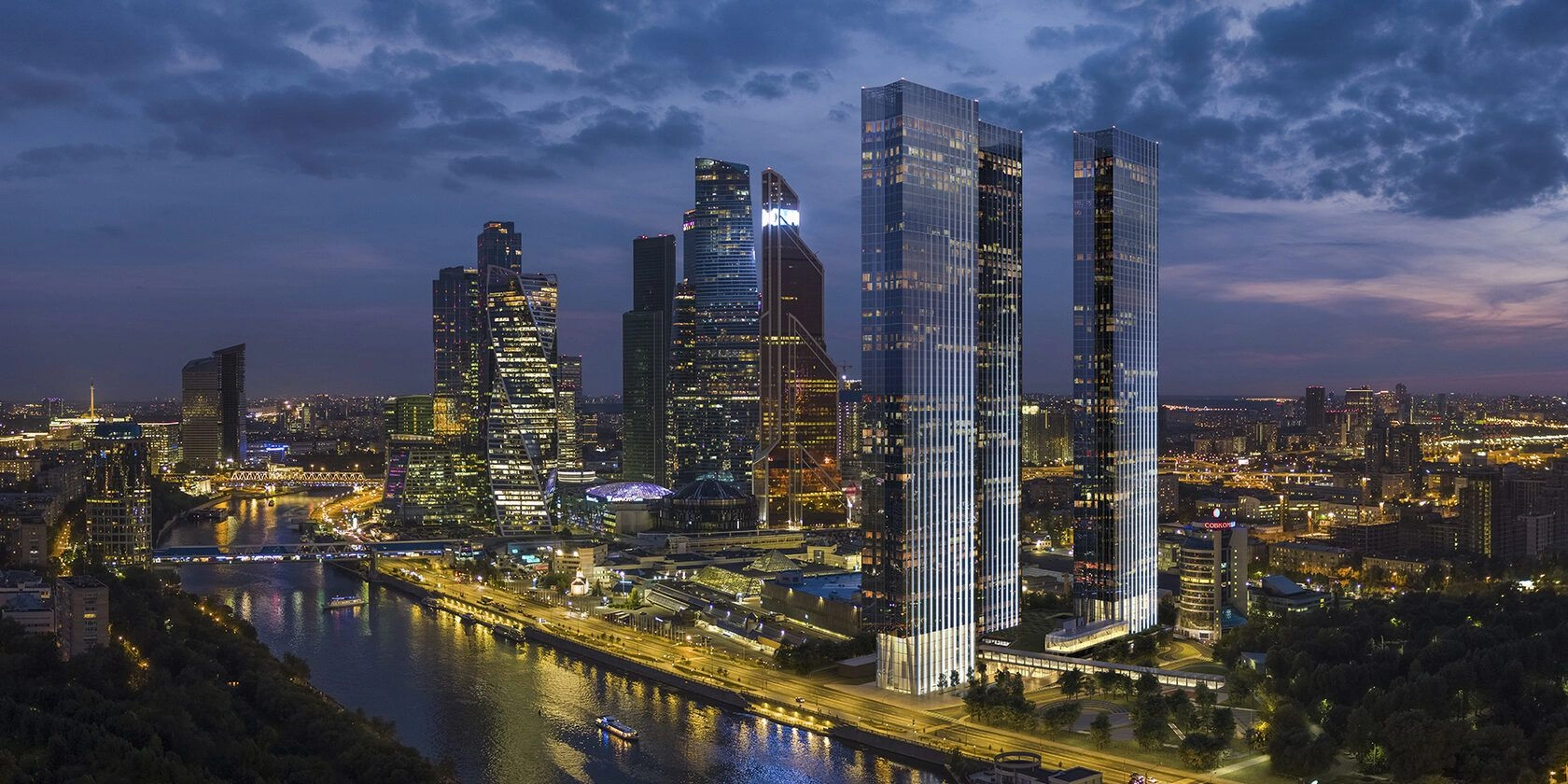 Premium class complex in Presnensky district of Moscow