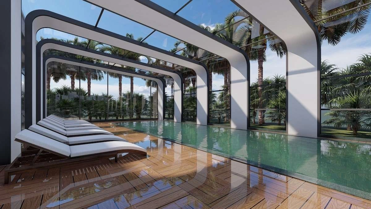 Luxurious investment project in Mahmutlar area of Alanya