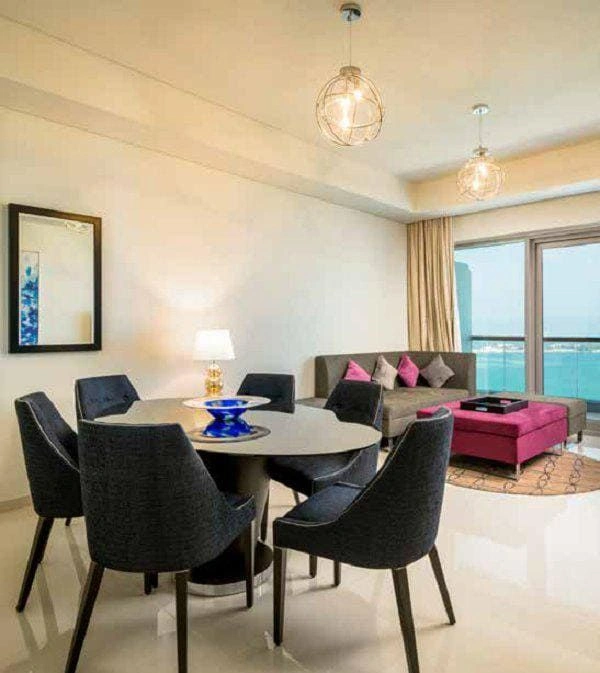 New oceanfront residence with a swimming pool, Lusail, Qatar