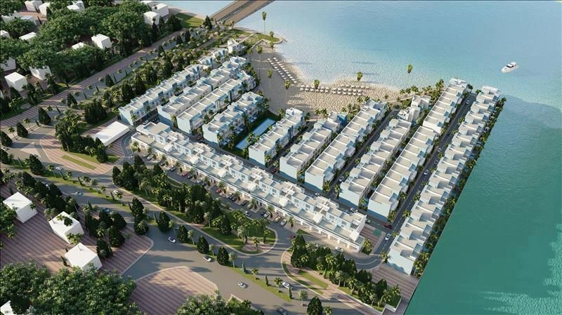 Residential complex on the seafront with swimming pools and terraces, Lusail, Qatar