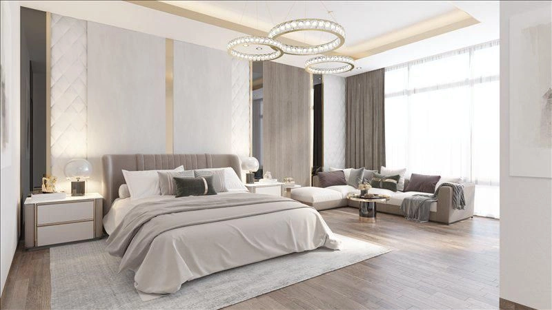 Residential complex on the seafront with swimming pools and terraces, Lusail, Qatar