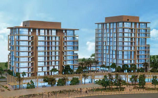 Seafront residence with swimming pools and relaxation areas, Lusail, Qatar