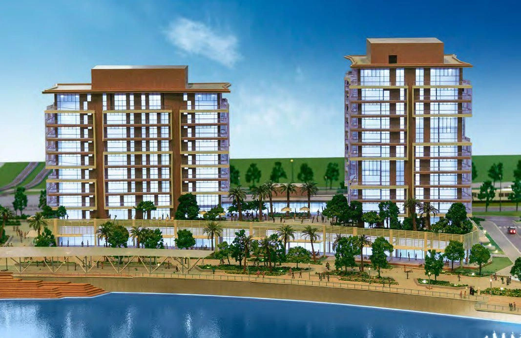 Seafront residence with swimming pools and relaxation areas, Lusail, Qatar