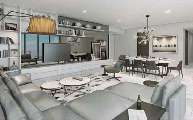 Seafront residence with swimming pools and relaxation areas, Lusail, Qatar