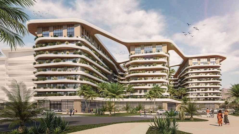 New residence with a swimming pool and parks near the university, Muscat, Oman