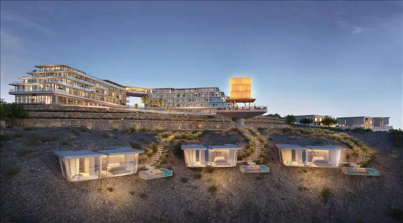 New residence with swimming pools, beach and golf course, Muscat, Oman