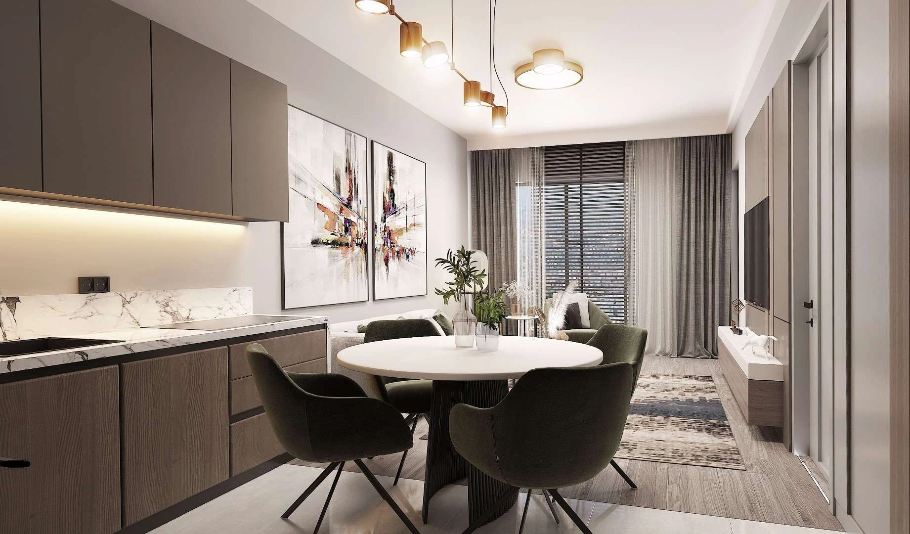 Complex in prestigious Maltepe district of Istanbul