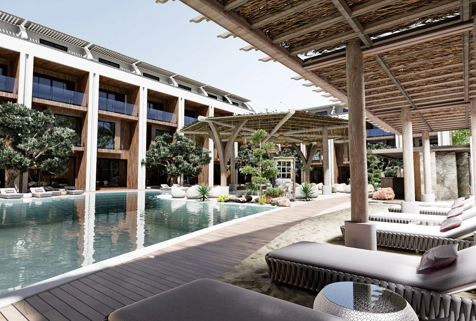 Projet de prestige près de la mer à Alanya, Turquie