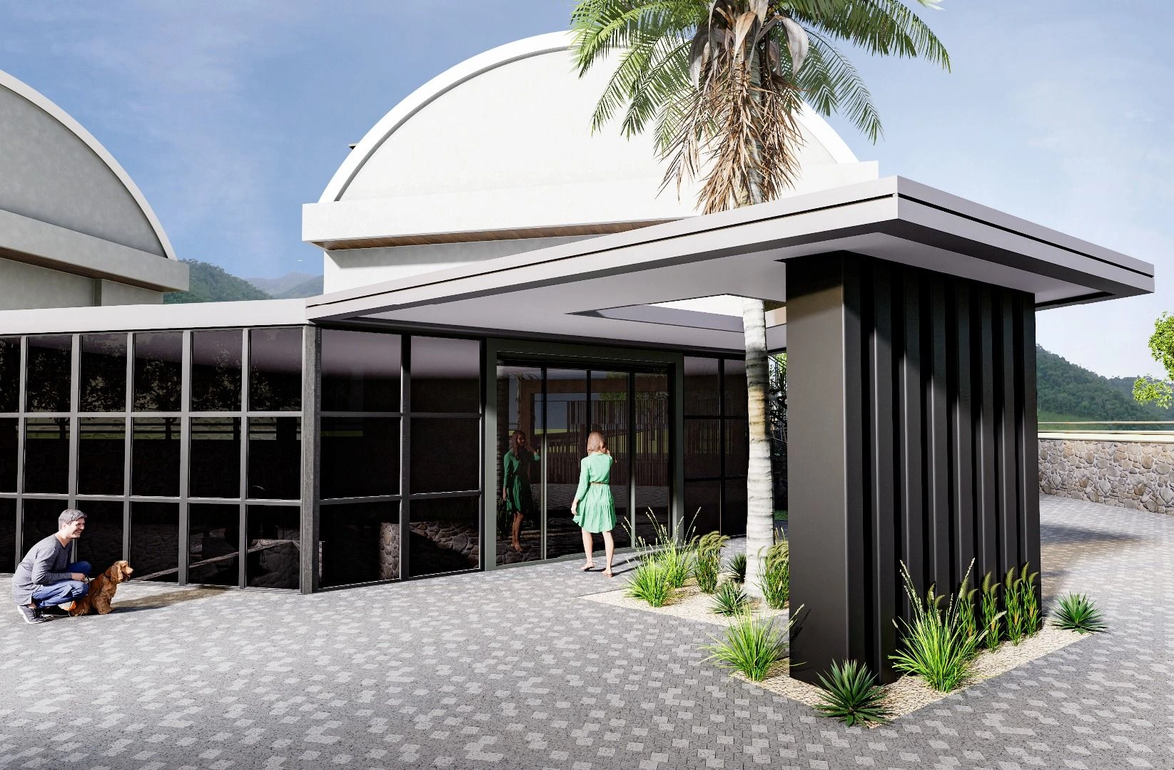 Projet de prestige près de la mer à Alanya, Turquie