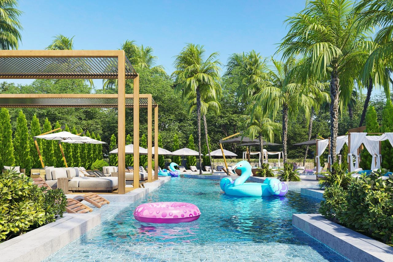 Unique complex located on the first coastline