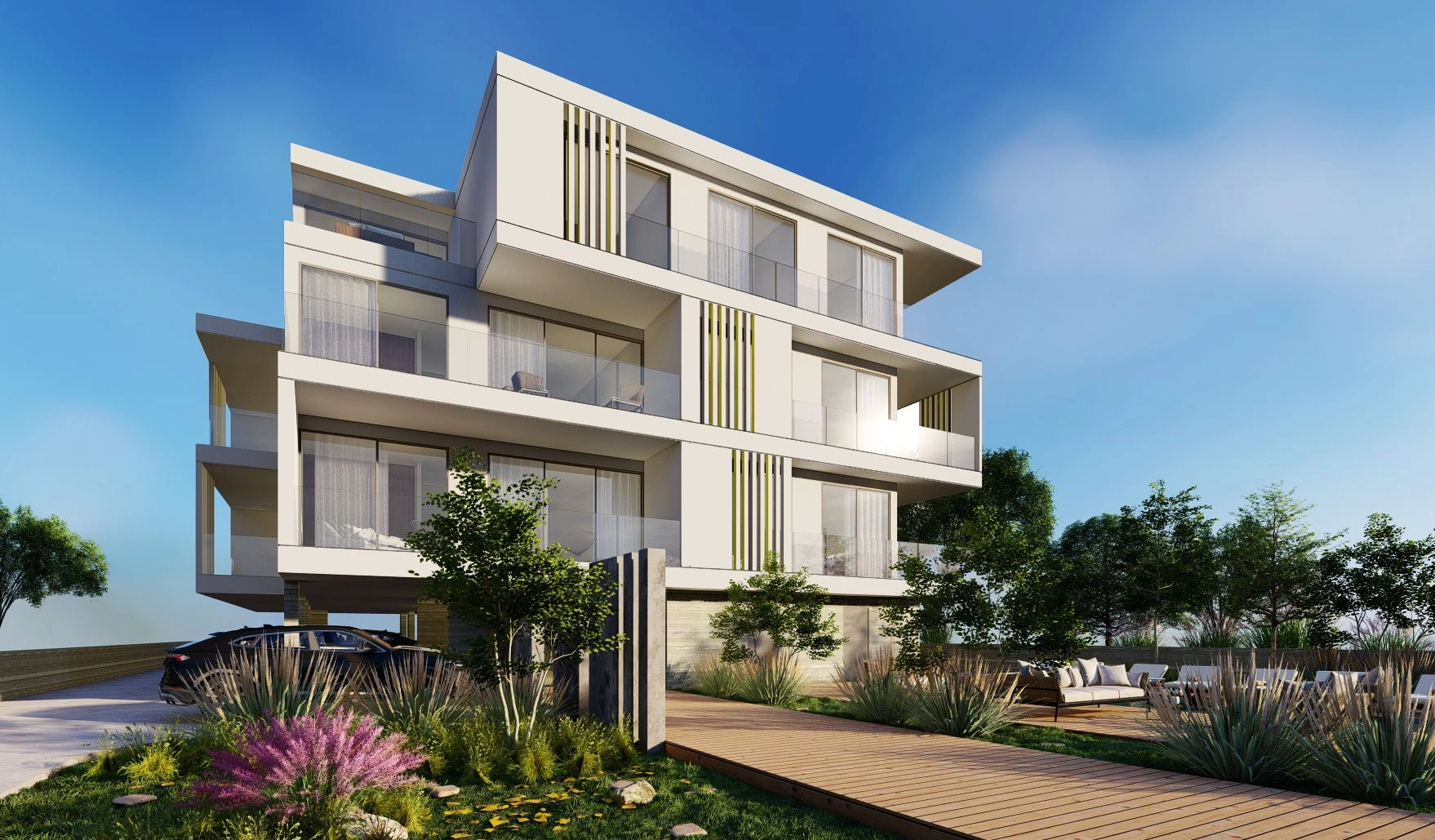 مجمع سكني في المنطقة الرائعة أجيوس أثانا سيوس