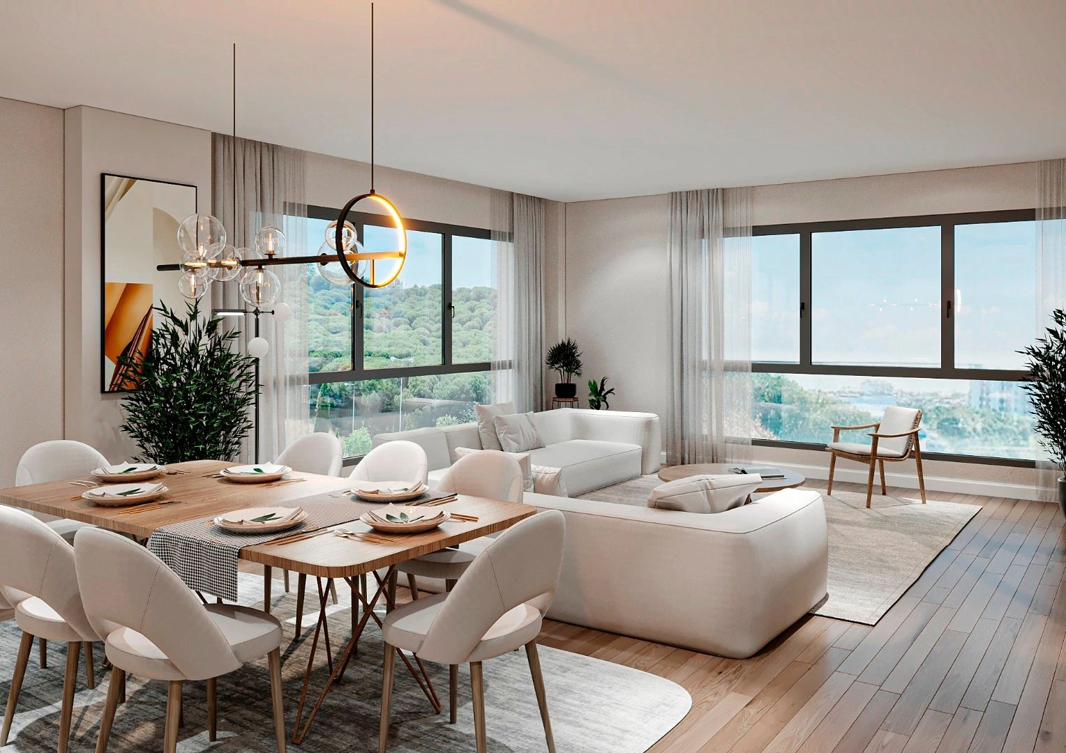 Büyük Lizbon'un asil bir bölgesindeki lüks proje