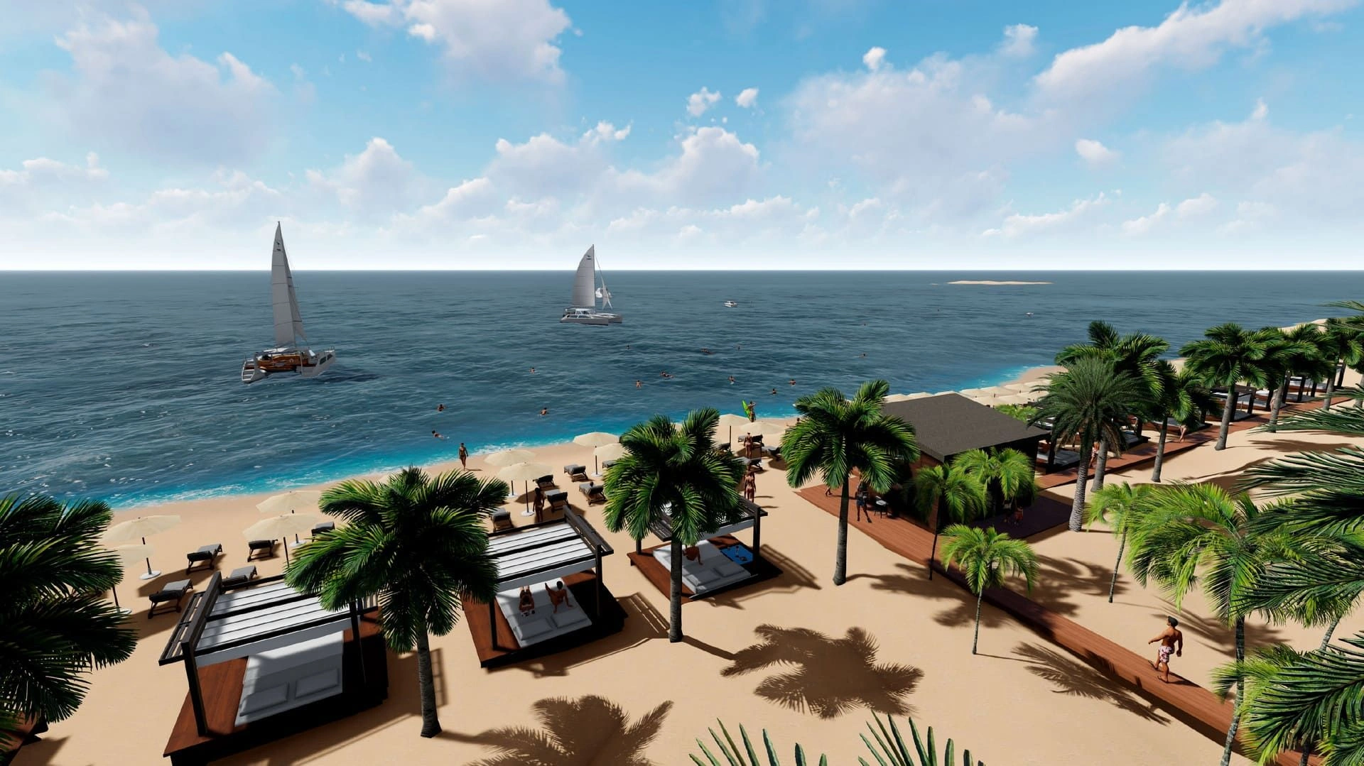 Multifunctional residential complex 300 meters from the beach