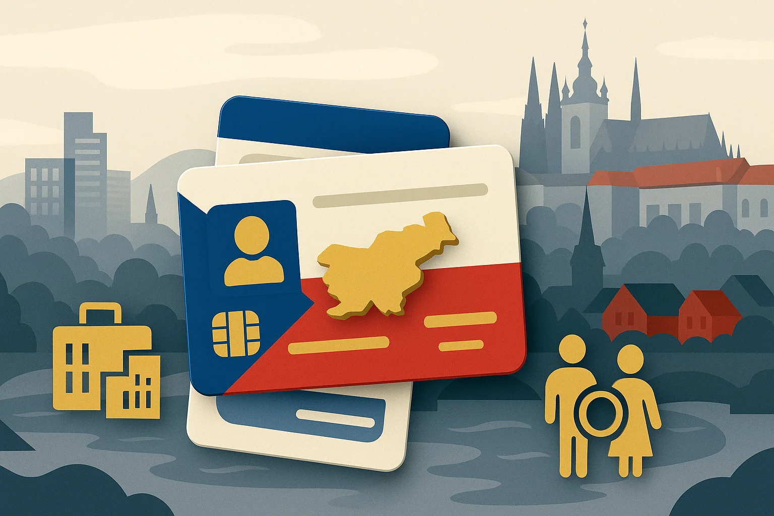 Как получить вид на жительство в Чехии в 2025 году — работа и семья