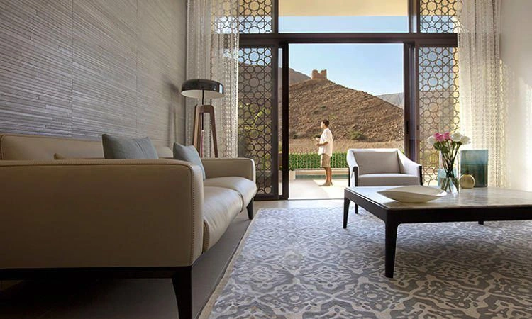 Apartments with private pools in a large residence with a beach and a hotel, Muscat, Oman