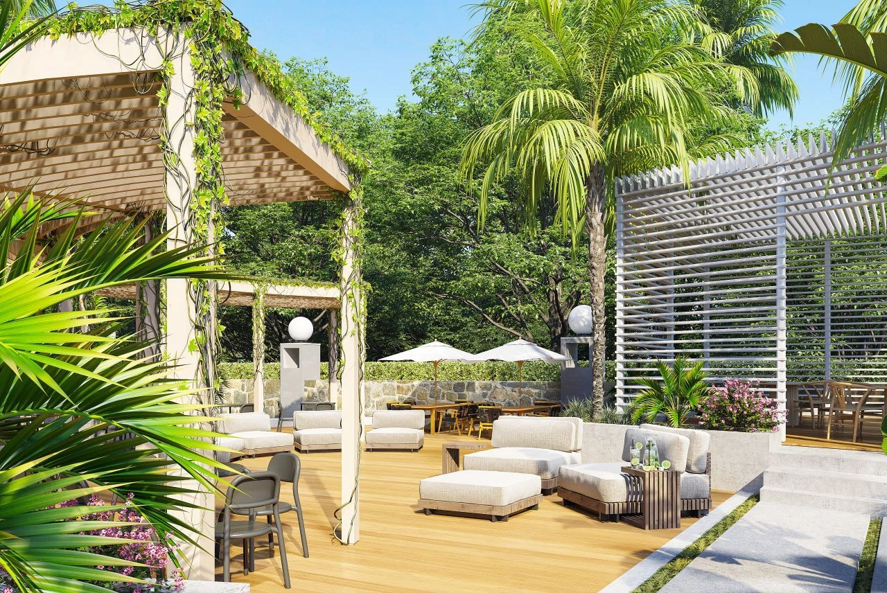 Unique complex located on the first coastline