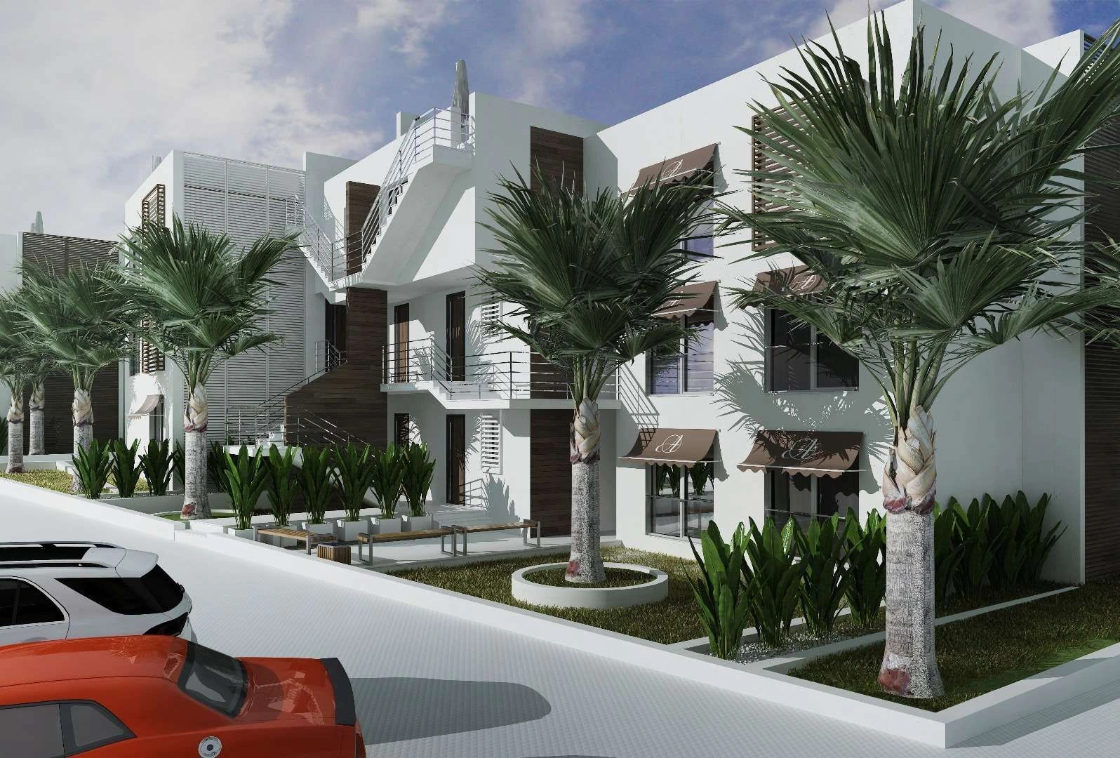 Modern premium residential complex in Northern Cyprus