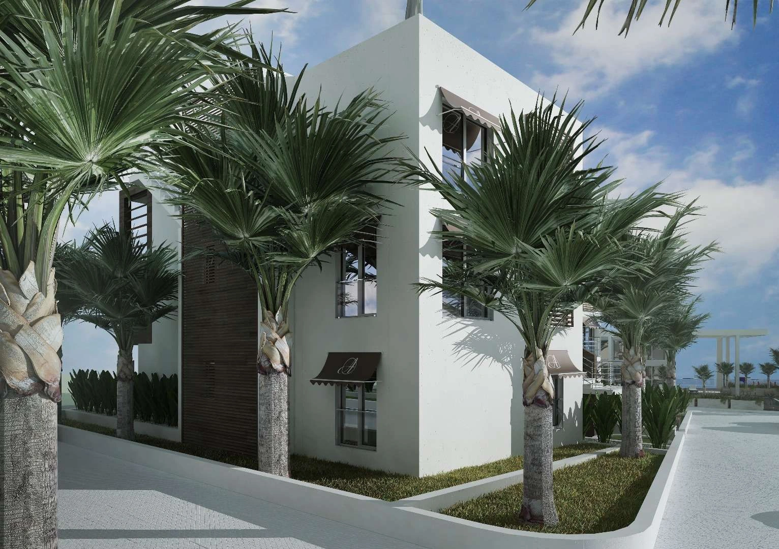 Modern premium residential complex in Northern Cyprus