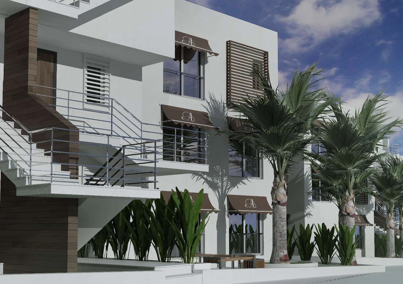 Modern premium residential complex in Northern Cyprus