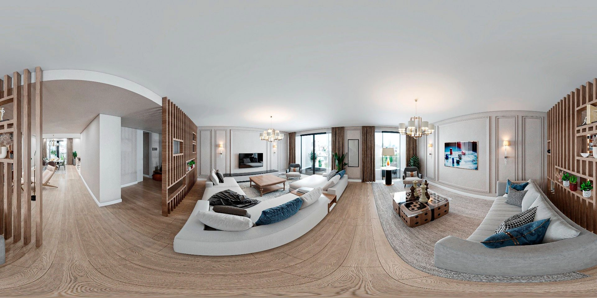 Elitärer Wohnkomplex im historischen Stadtteil Lissabon