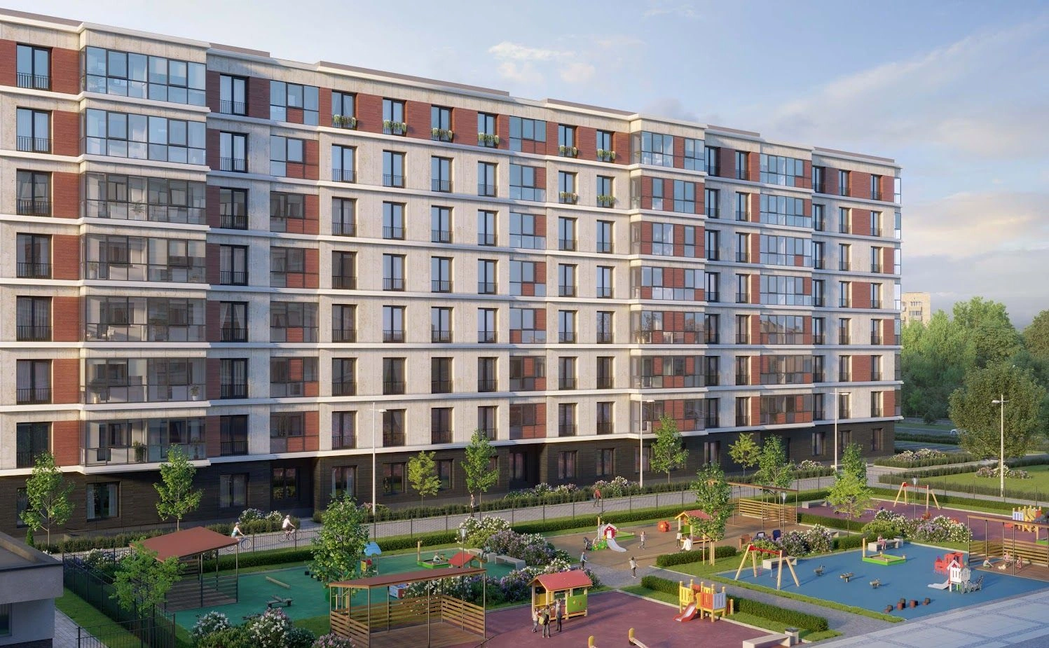 Residential complex in Saint-Petersburg