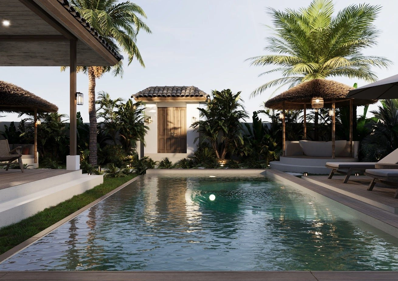 Luxurious villatwo bedrooms in Ubud