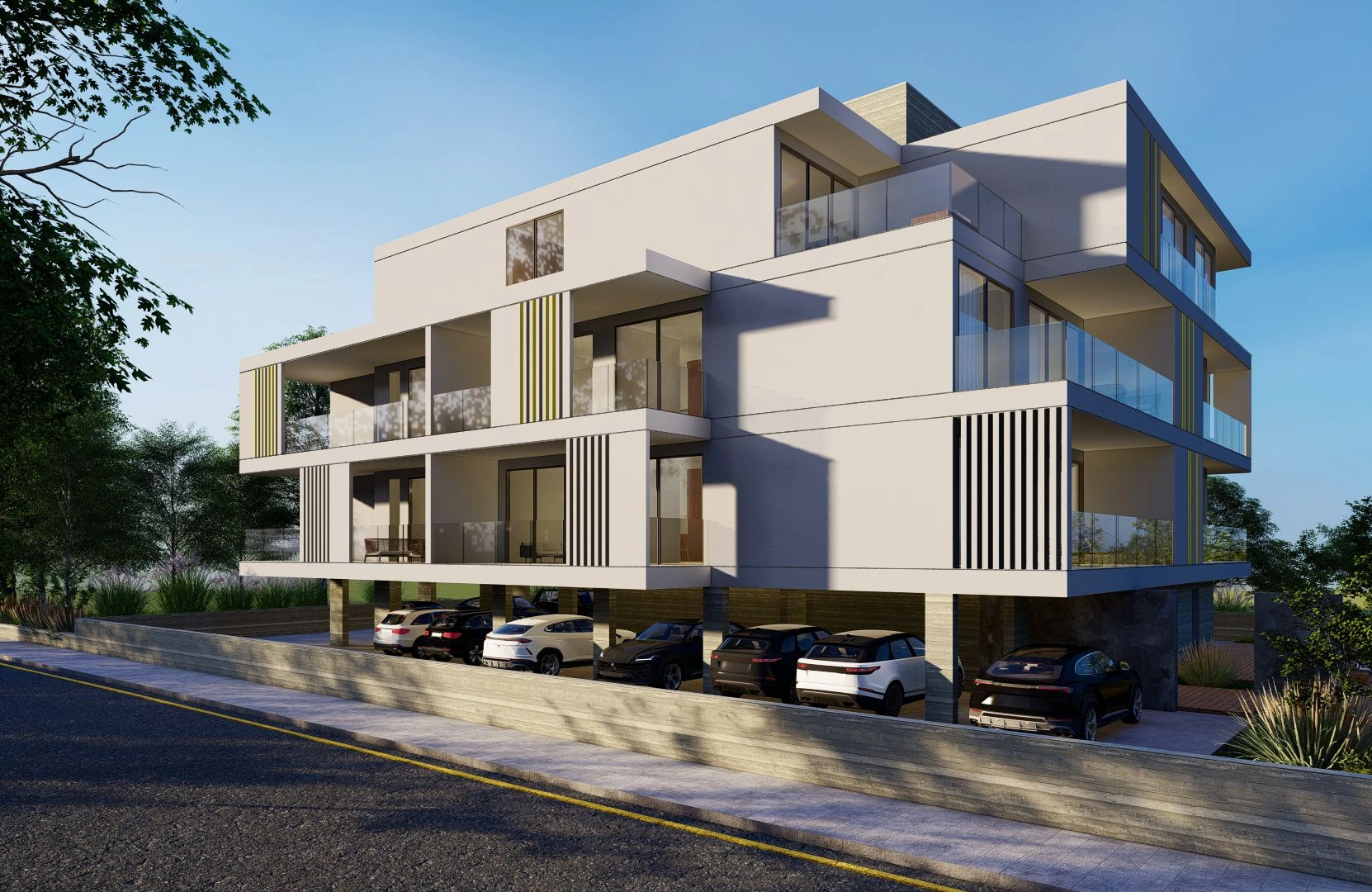 مجمع سكني في المنطقة الرائعة أجيوس أثانا سيوس