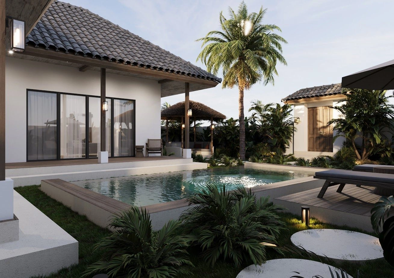 Luxurious villatwo bedrooms in Ubud