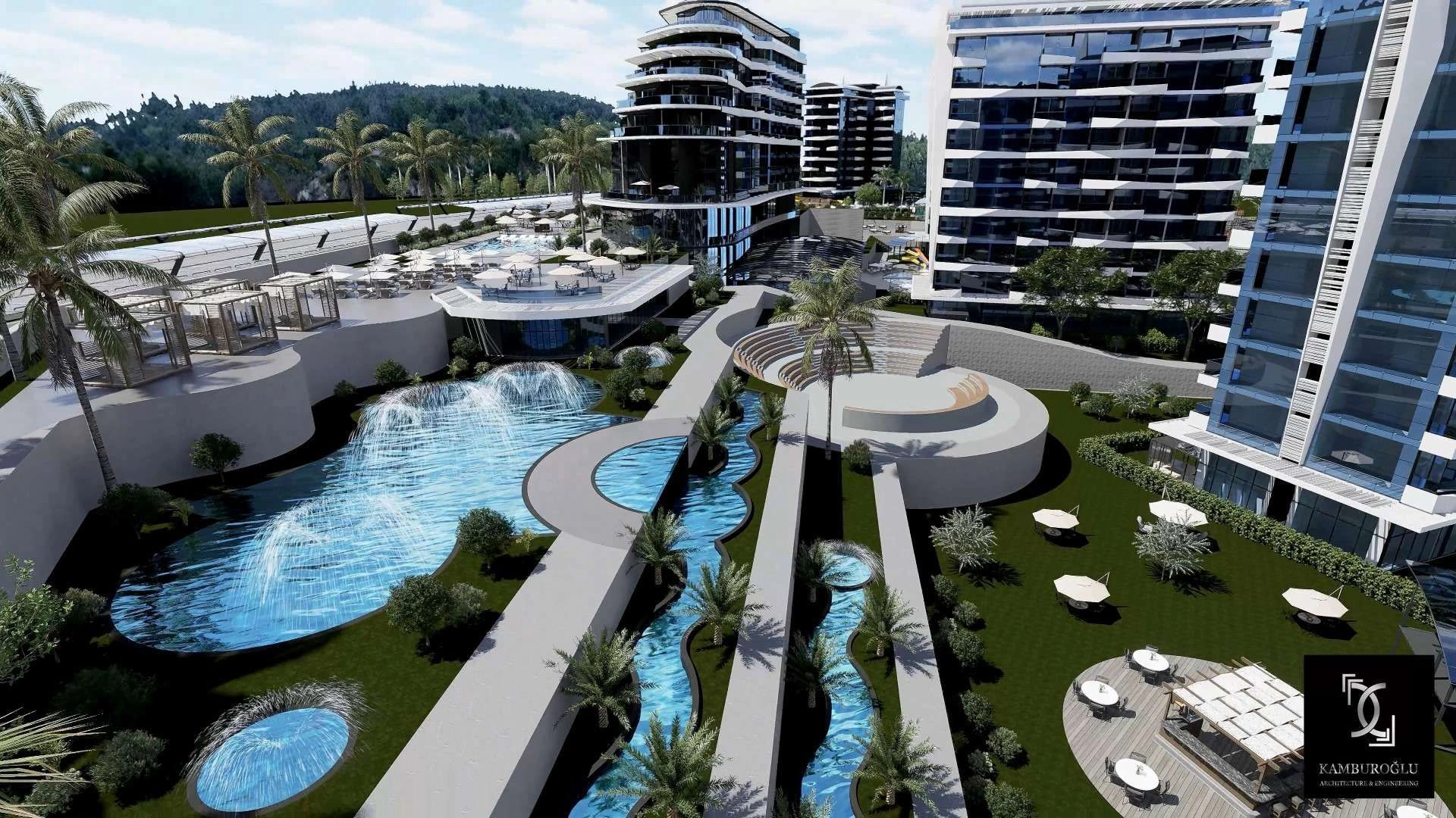 Complejo exclusivo de lujo en Incekum Alanya