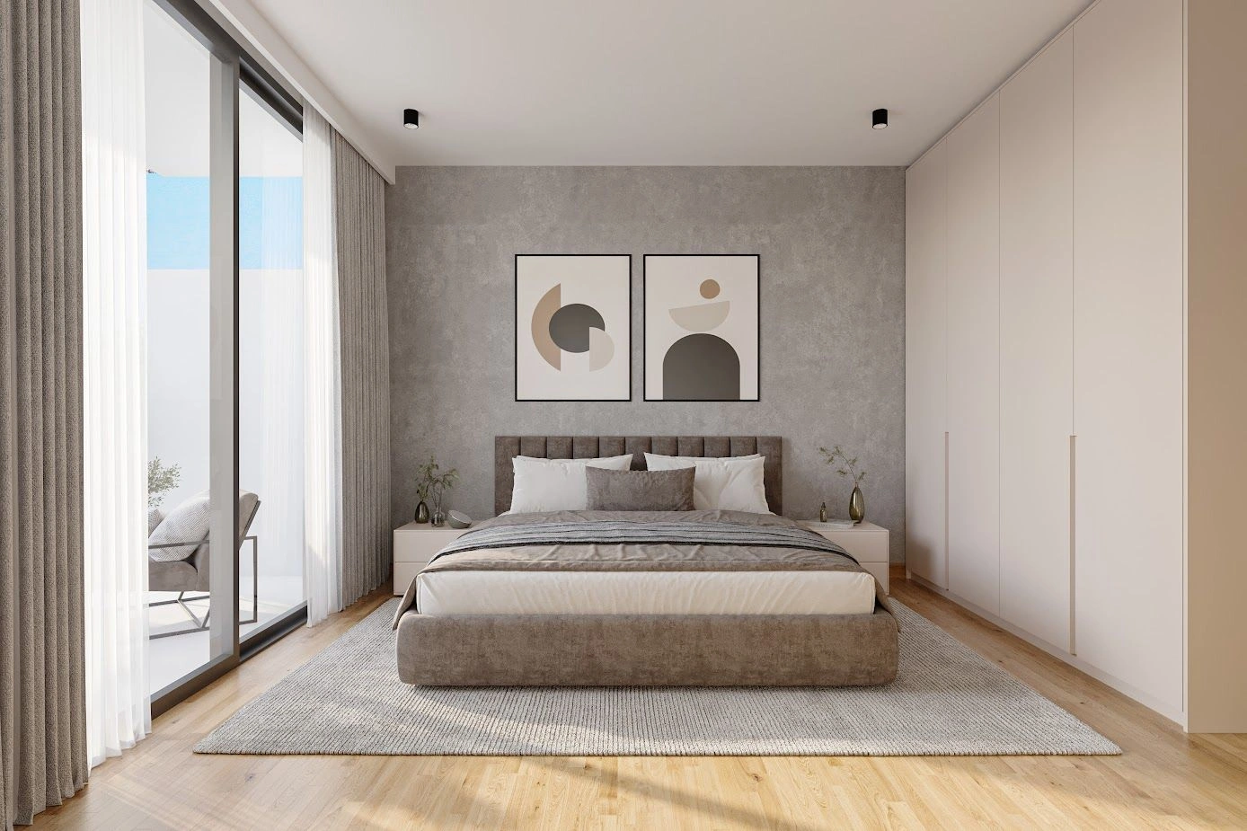 Luxurious residential complex 200 meters from the azure sea in Cyprus