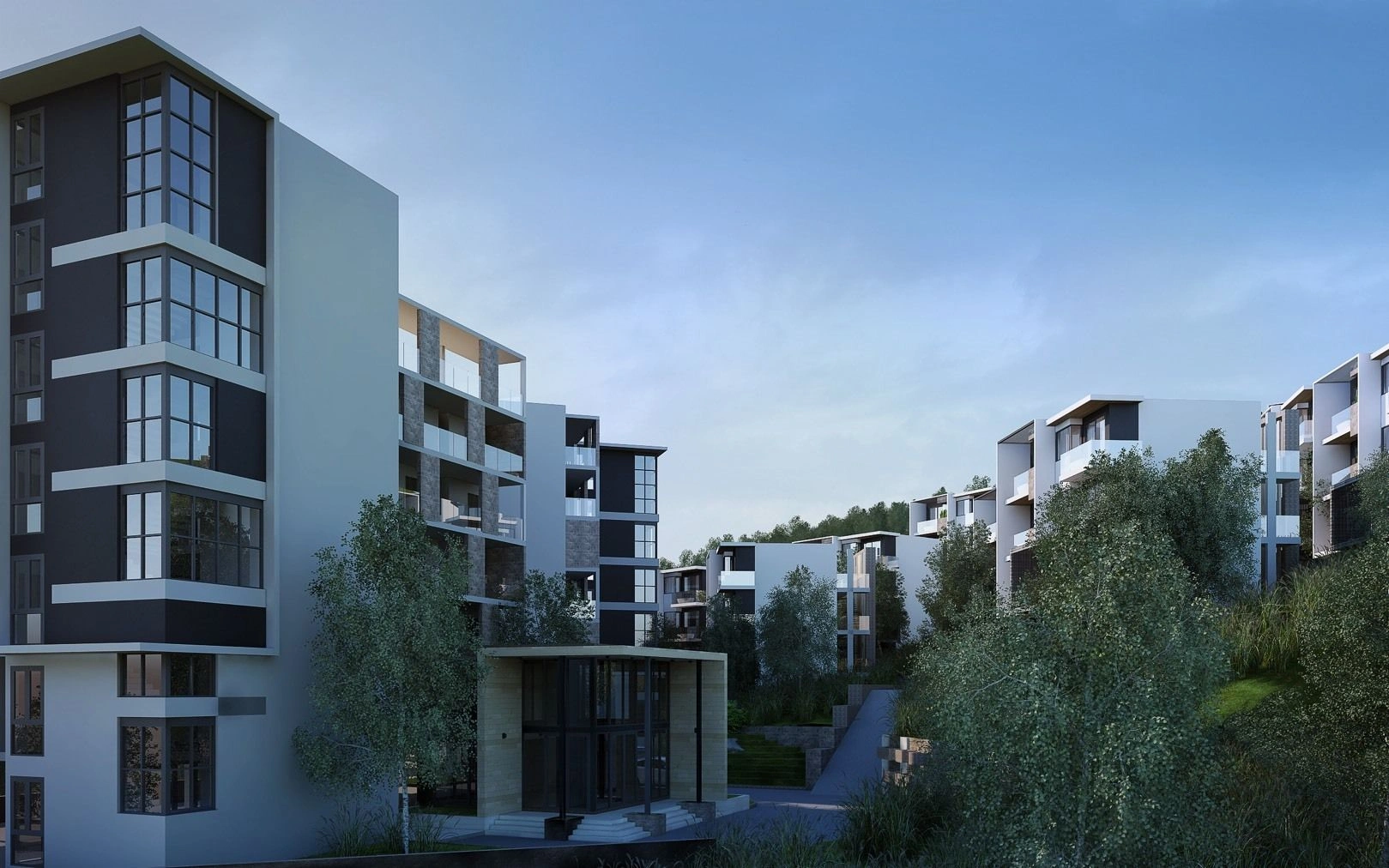 Modern complex 800 meters from Karon Phuket beach