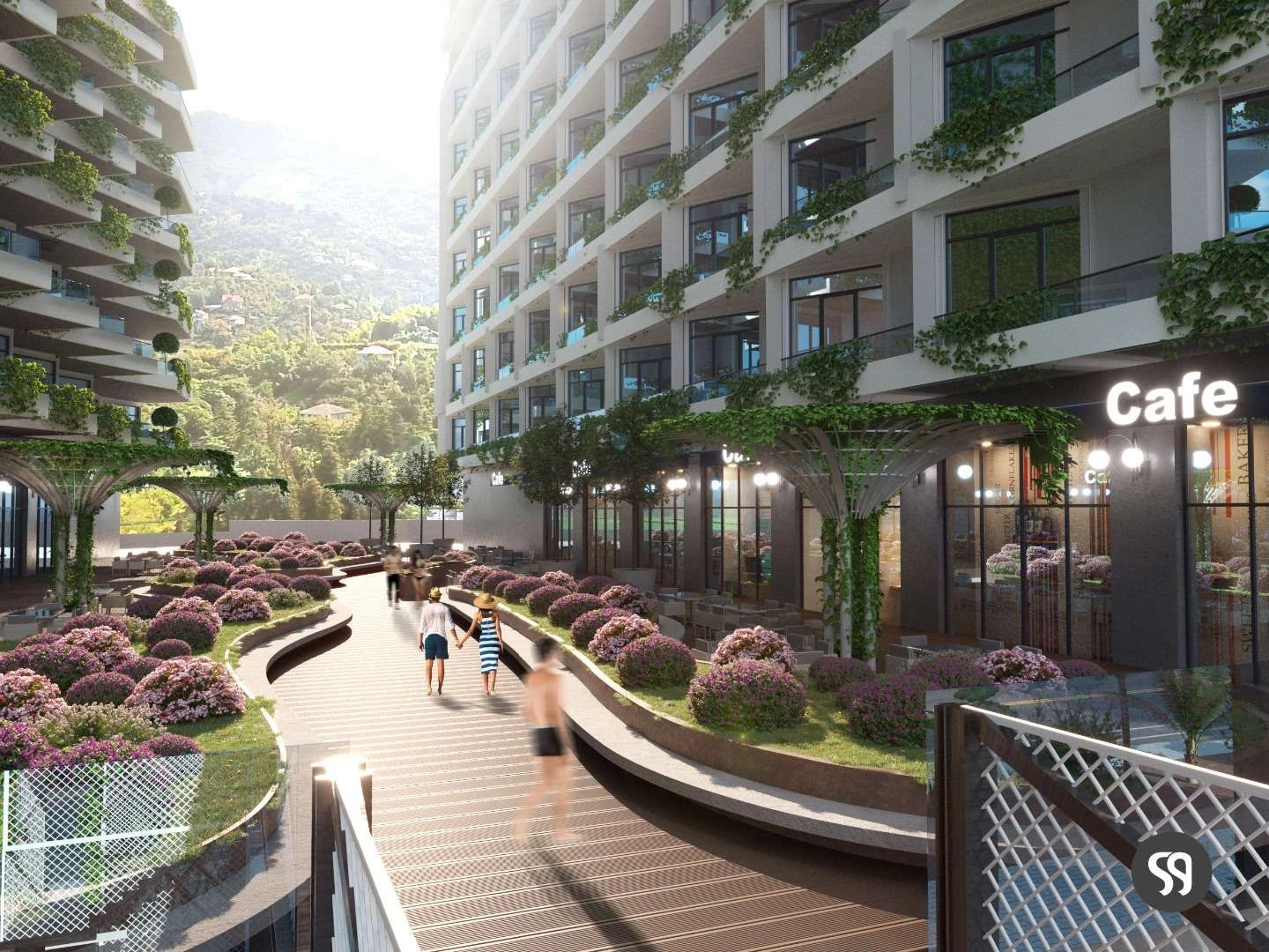 مجتمع منحصر به فرد پنج ستاره و چهار فصل در باتومی