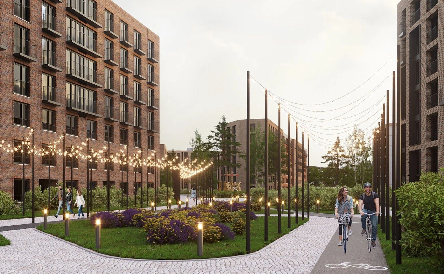 Complexo residencial de elite no distrito Kirovsky