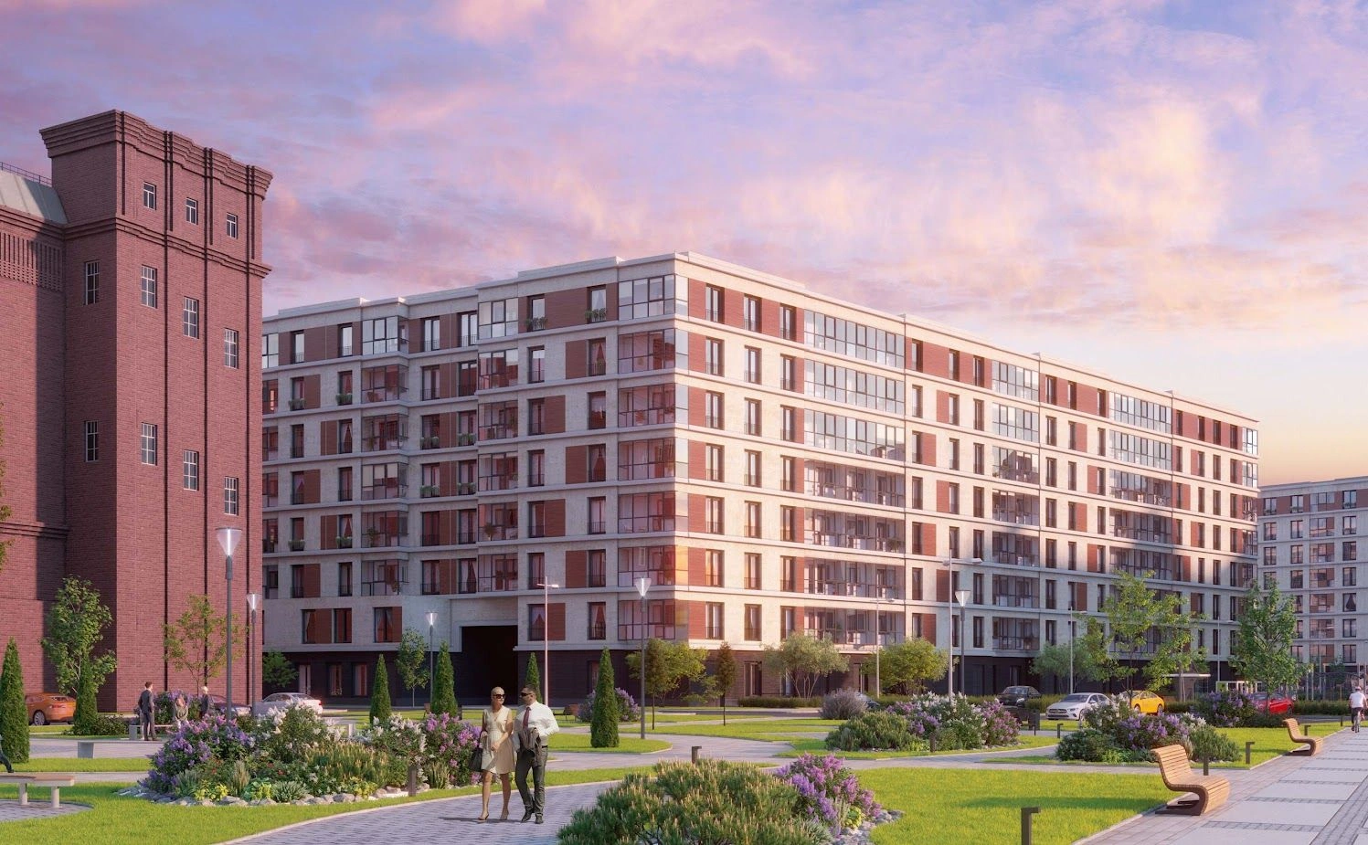 Residential complex in Saint-Petersburg