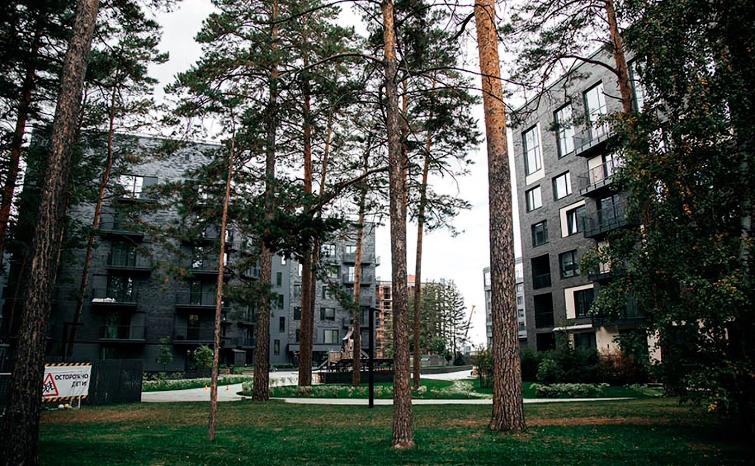 Unique concept of eco-quarter architecture