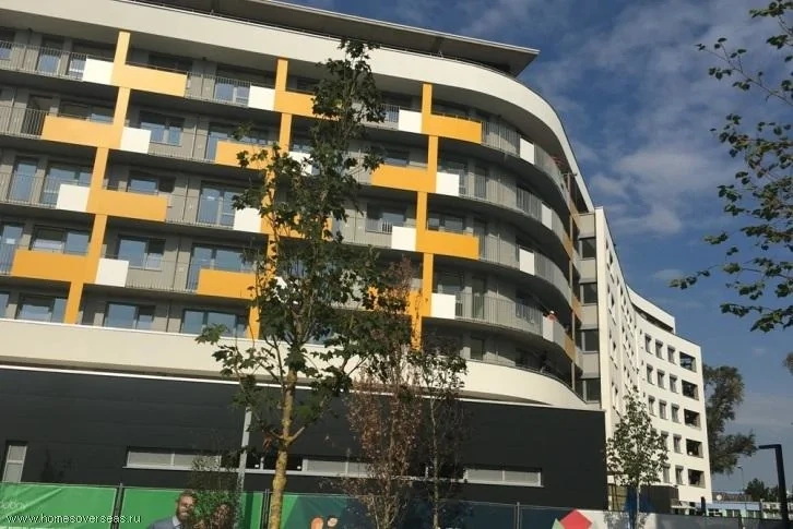 ब्रातिस्लावा, स्लोवाकिया में नई इमारत में एक बेडरूम का अपार्टमेंट