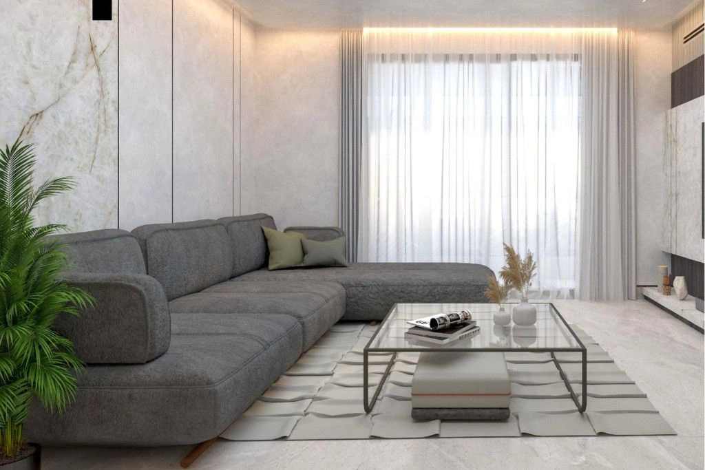 Original residential complex in Larnaca city of Cyprus