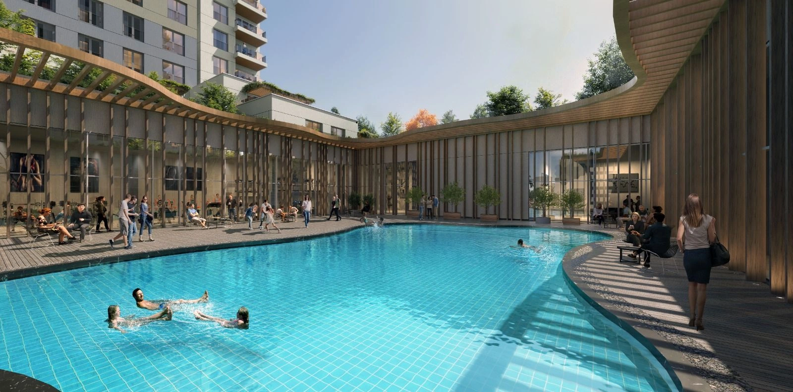 مجتمع مسکونی با معماری لوکس