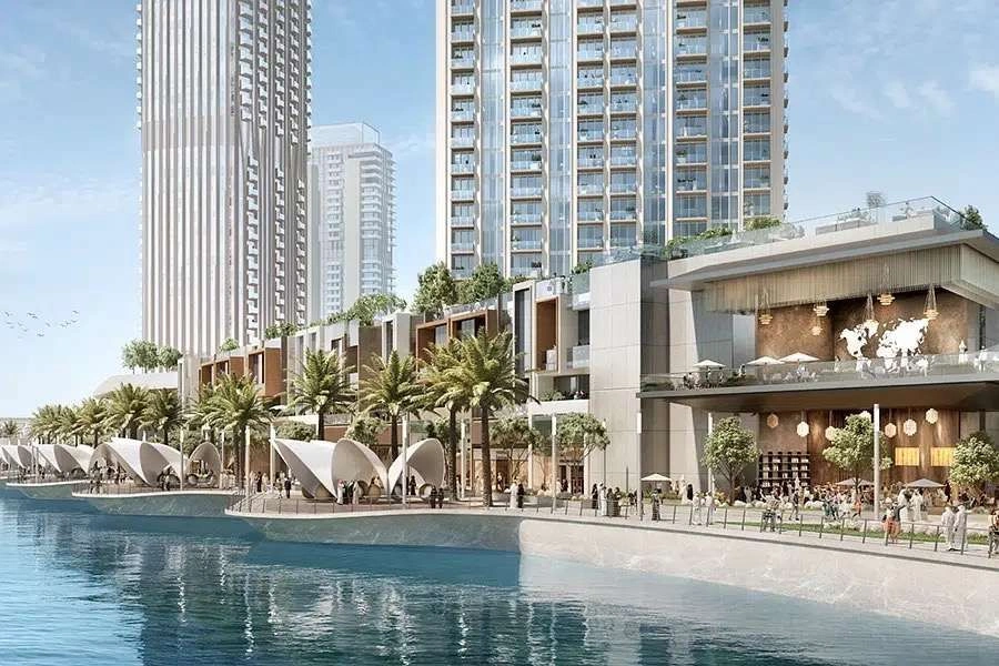 پروژه جدید ساختمان بلندمرتبه در بندر دبی کریک