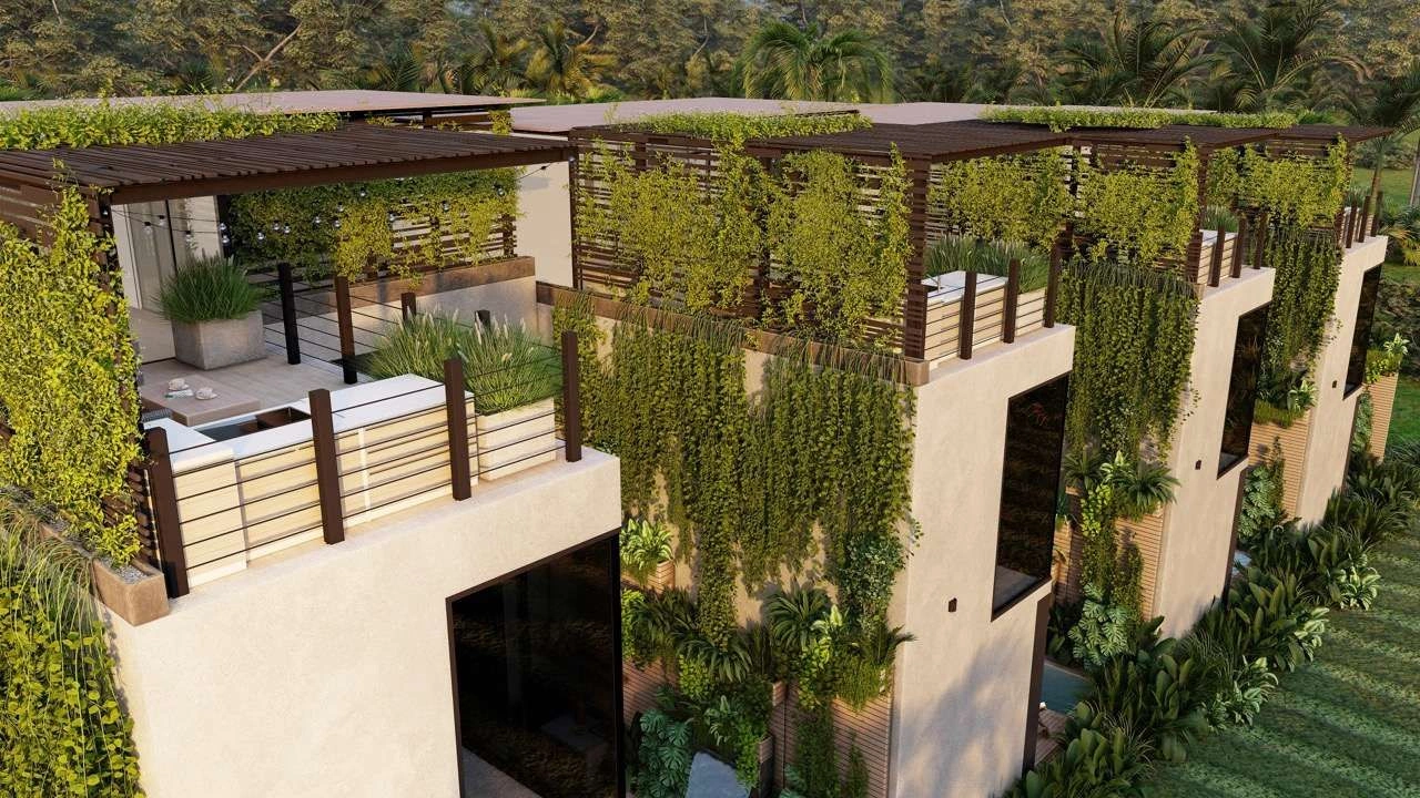 مشروع 4 تاونهاوس في منطقة كانغو، بالي