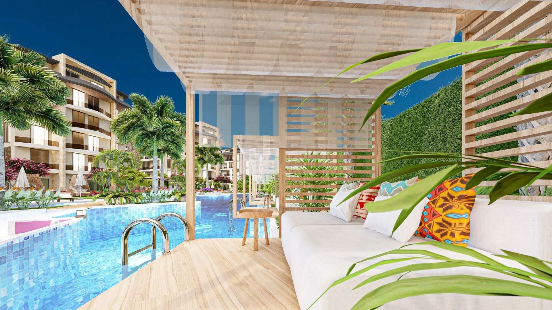 Business class project in Oba area of Alanya