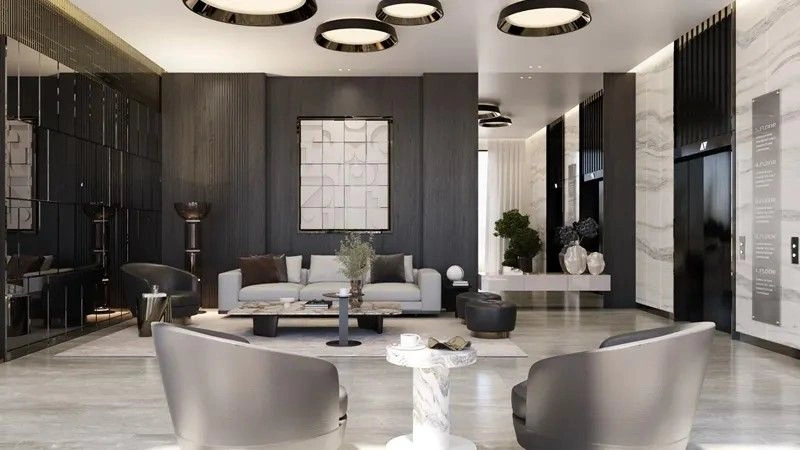 Premium class residential complex in Dubai