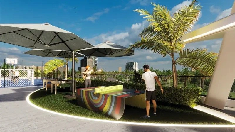 Premium class residential complex in Dubai