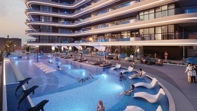 Premium class residential complex in Dubai