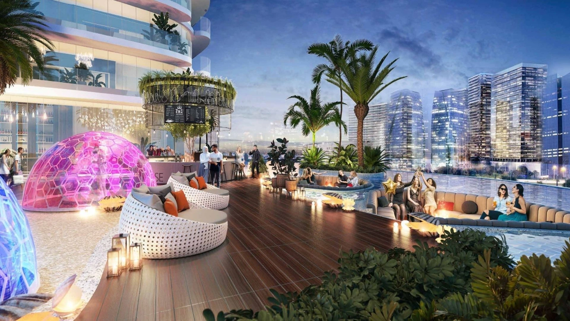 Elite project in Business Bay of Dubai in UAE