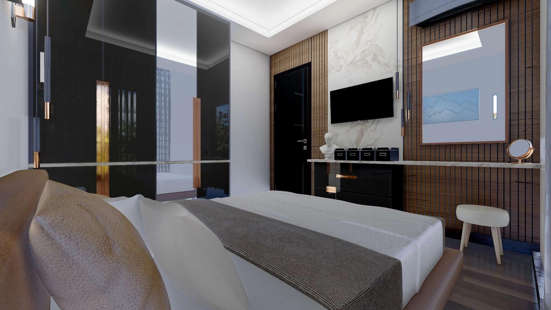 Residential complex 400 meters from the beach Alanya