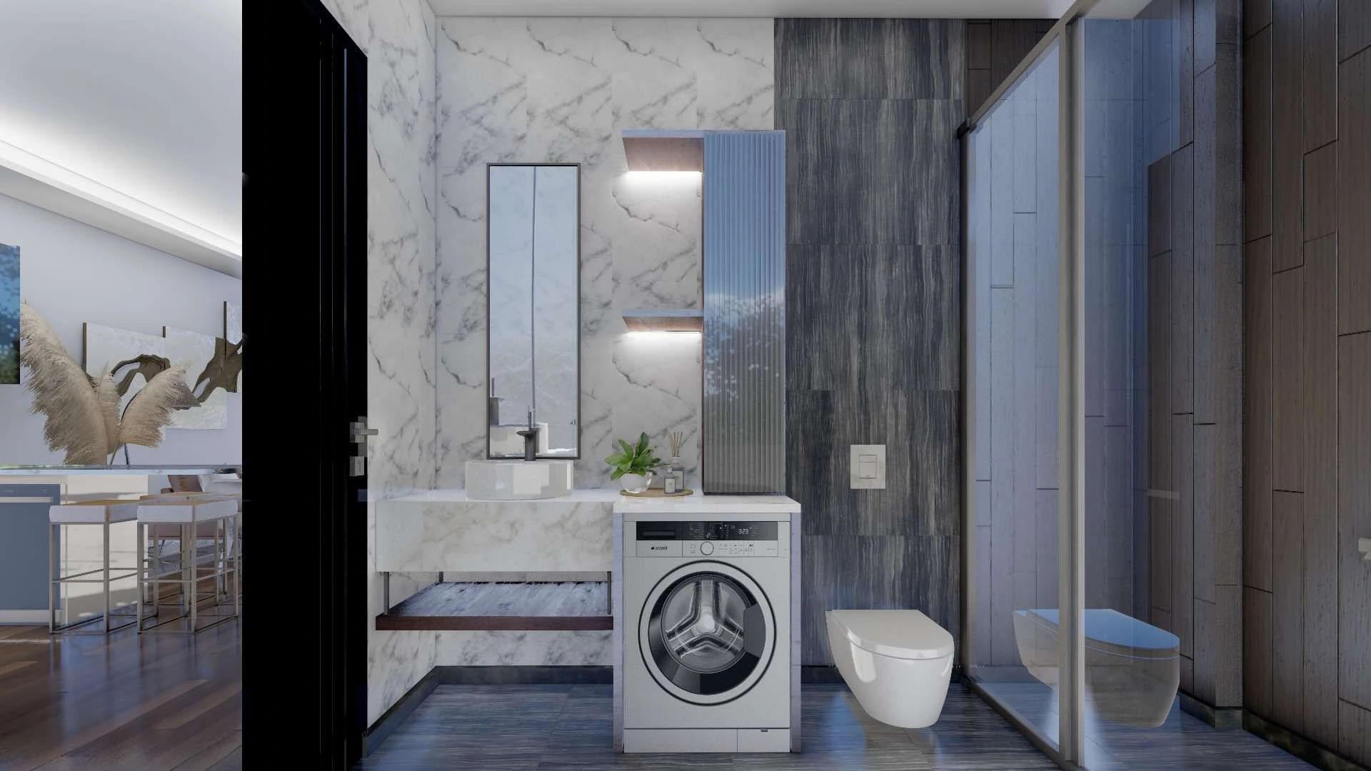 Residential complex 400 meters from the beach Alanya