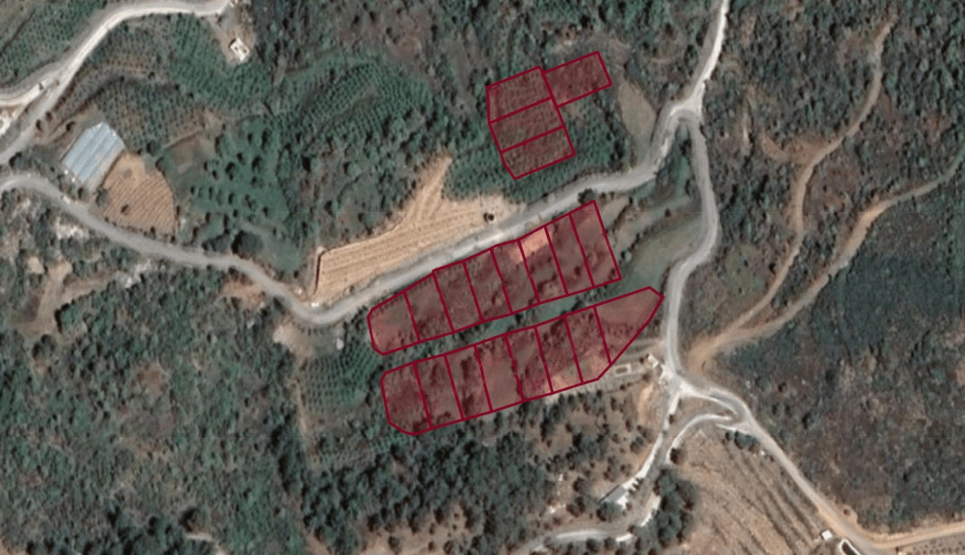 Plots for villa construction in Hocalar